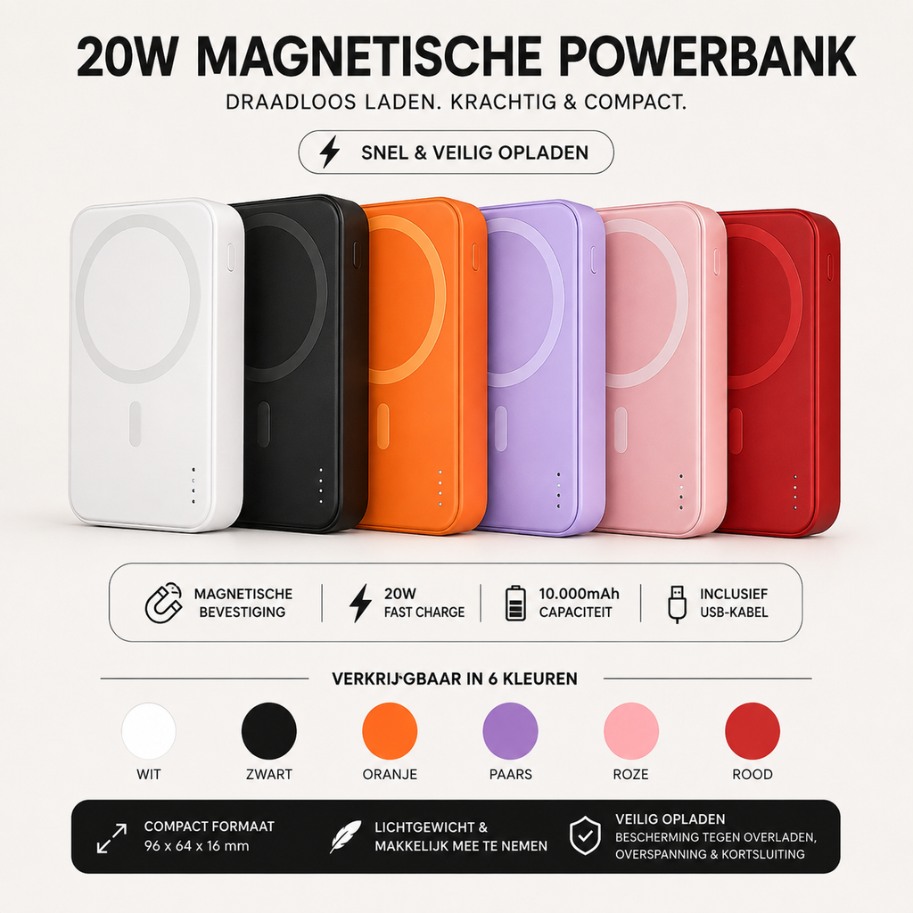 magnetische powerbank